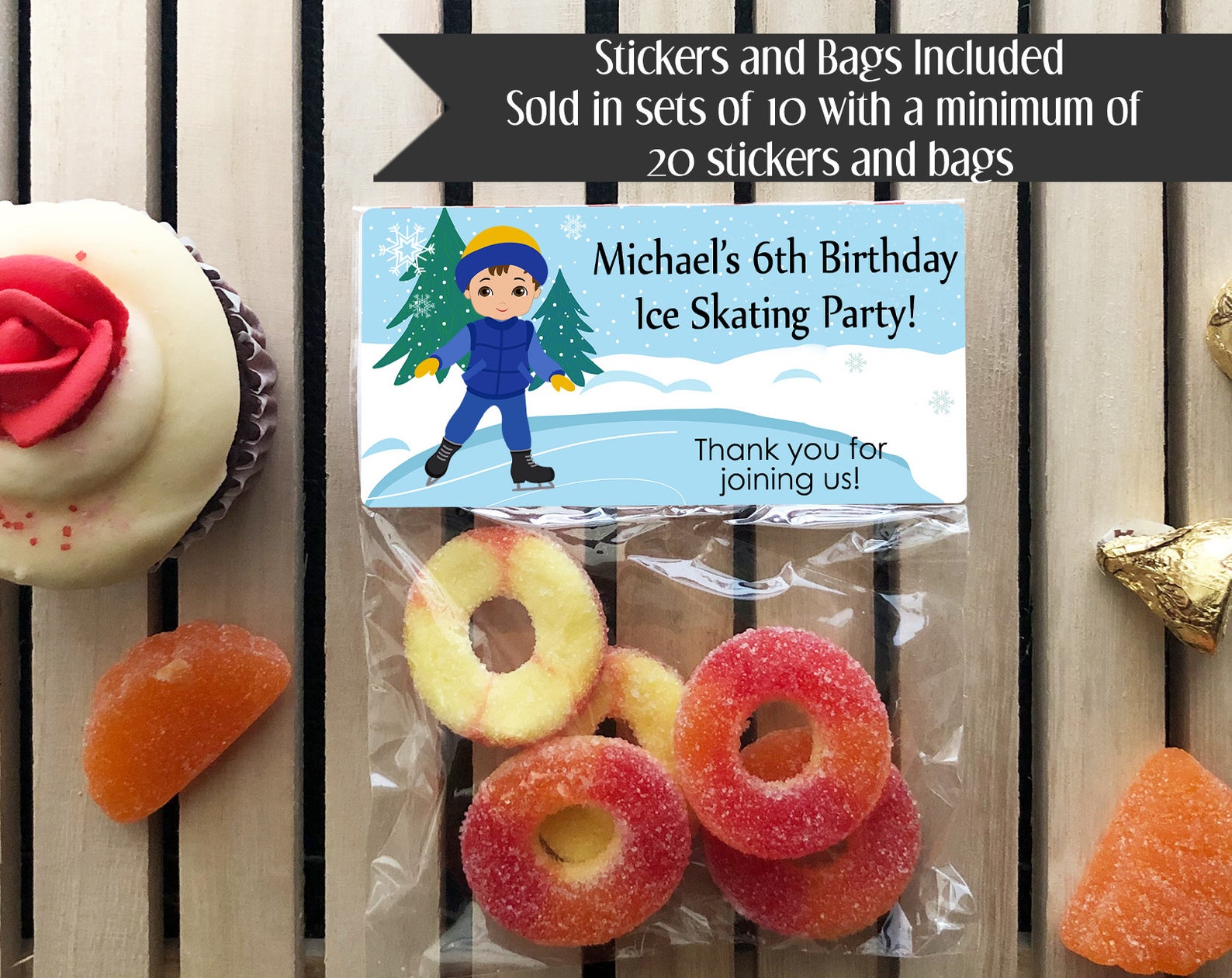 Ice Skating Birthday Party Ice Skating Party Favors Ice Etsy