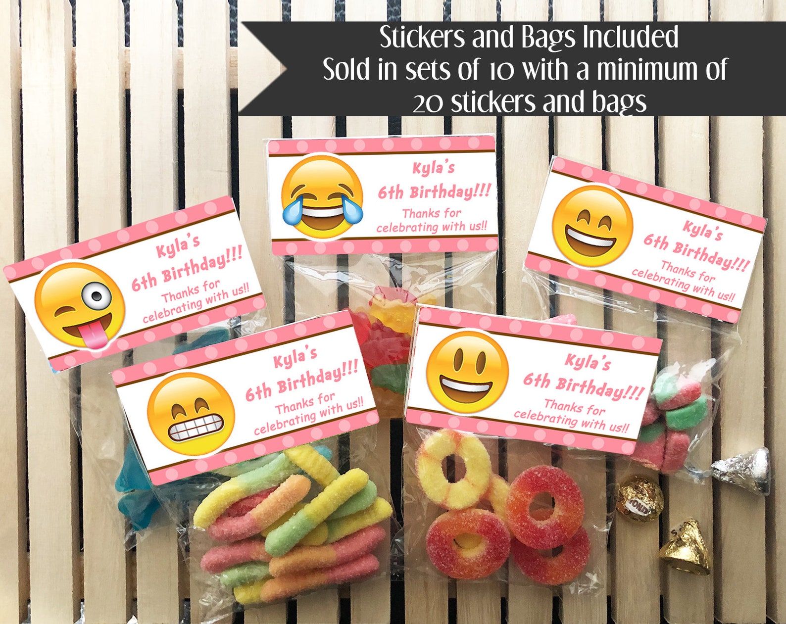 Emoji Birthday Party Emoji Birthday Favors Emoji Birthday Etsy