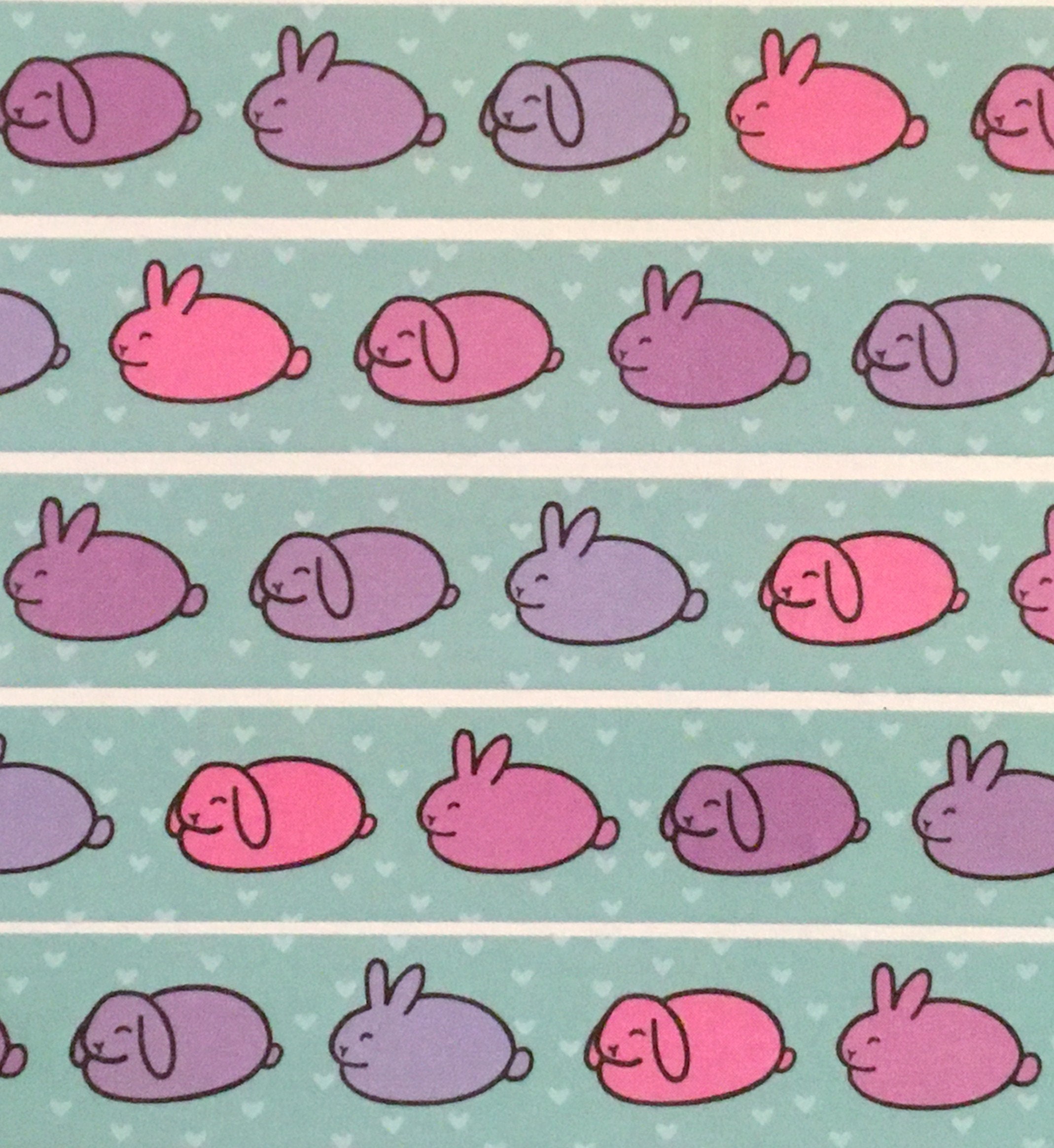 Banana Bread Loaf Bunny Cute Washi Tape — Kimchi Kawaii