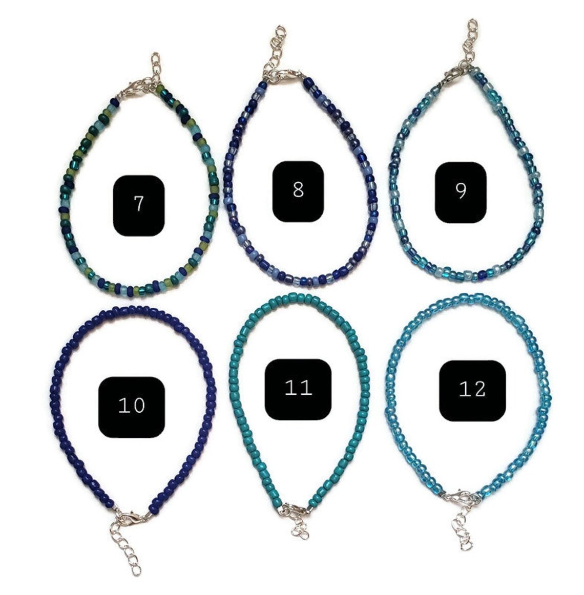 Large Ankle Bracelet Large Anklet Plus Size Anklet Etsy