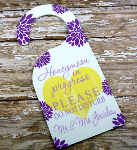 Floral Honeymoon Door Sign, Wedding Sign, Bridal Suite, Groom's Suite, Honeymoon  Suite, Do Not Disturb, Newlyweds - Etsy