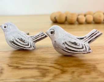 White Metal Bird