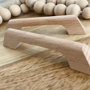 Retro Natural Wooden Handle