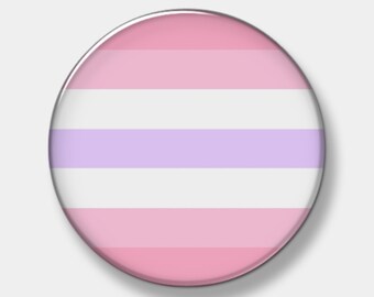 Pomosexual Pride Flag Button - Pinback Button - 1" - 2.25" or 3" - Custom Button - You pick quantity needed - Button - Pinback