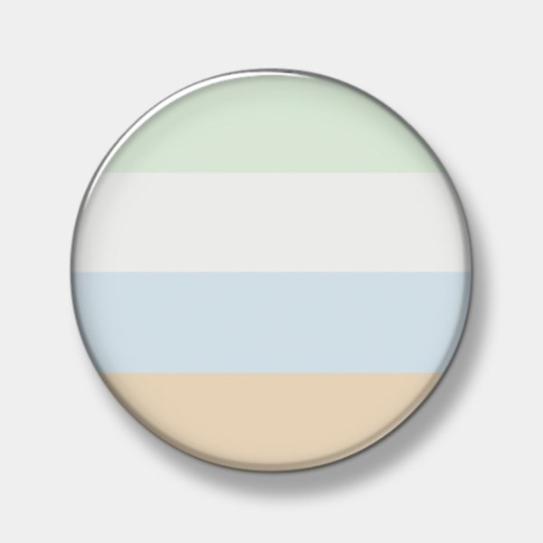 Unlabeled Pride Flag Button - Pinback Button - 1" - 2.25" or 3" - Custom Button - You pick quantity needed - Button - Pinback