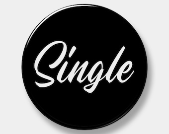 SINGLE -  1" - 2.25" or 3" - Custom Button - You pick quantity & background color needed - Button - Pinback