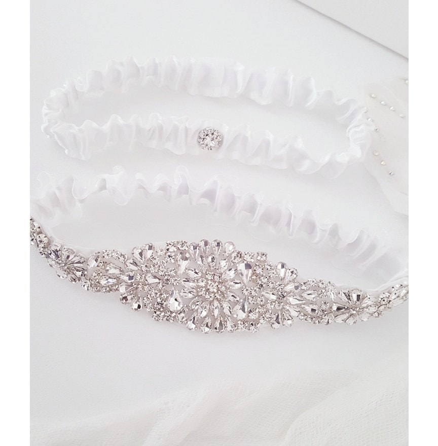 Garter Belt Rhinestone - Etsy Garter Belt Rhinestone - Etsy