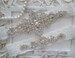 Wedding Garter Set, Bridal Garter Set, Vintage Wedding, Lace Garter, Crystal Garter Set - Style 100A
