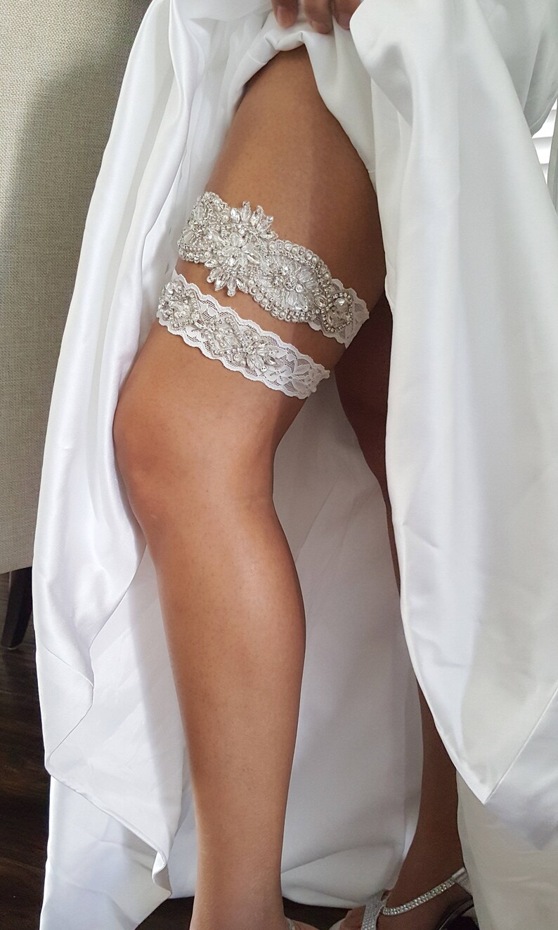 Wedding Garter Set Wedding Garter Belt Wedding Garter off Etsy