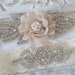 Light Ivory Pearl Beaded Lace Wedding Garter Set , Ivory Lace Garter Set, Toss Garter , Keepsake Garter, Bridesmaid Gift, Prom, Wedding Gift 