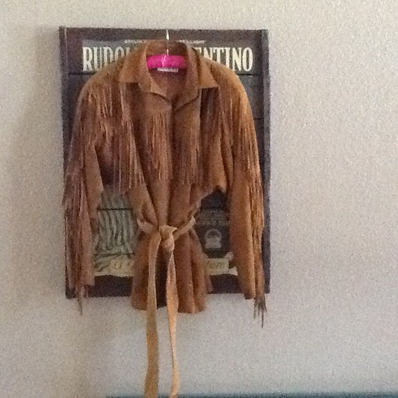 Vintage Fringed Cowboy Jacket 80's / Cowgirl Fring