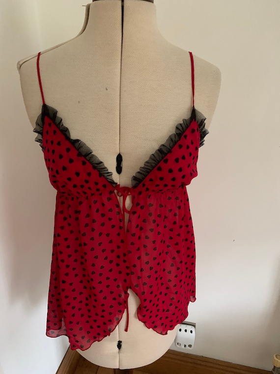 Valentines Vintage Camisole, Valentines Lingerie,… - image 1