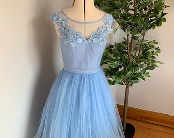 Vintage, 1950s style, Tulle Dress, Prom Dress, Wedding Party, Ballgown
