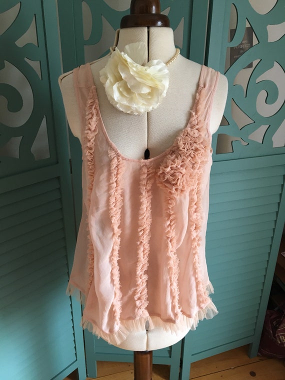 frilly blouses uk