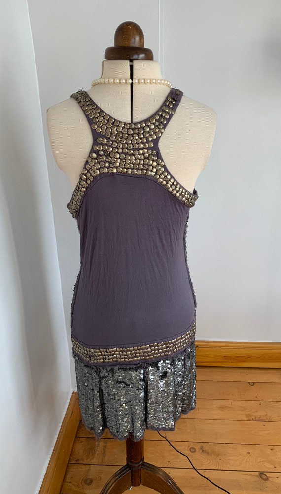 Flapper Dress, 1930s style, sequin dress, beaded … - image 4