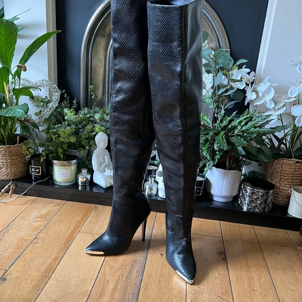 Thigh High Boots, Fetish Wear, Dominatrix, Cosplay, Mistress