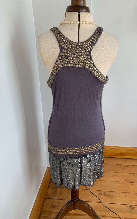 Flapper Dress, 1930s style, sequin dress, beaded … - image 9