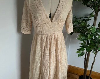 Country Lace Dress - Etsy