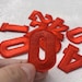 Embroidered Iron on Numbers Applique Patch,iron on Numerals Patch for T ...