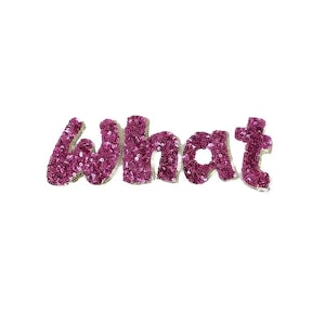 What sequins iron on  applique patch applique  clothing decoration patch