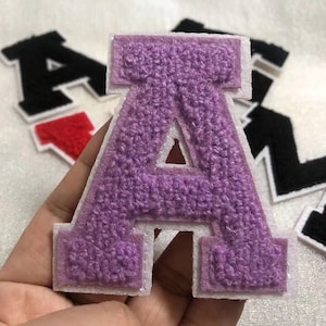 Red Embroidered iron on Letters Or numbers Applique Patch,Iron On Name  Letters Patch for T-Shirt or Coat,Decoration iron on Patc - AliExpress