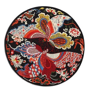 Butterfly embroidered applique  patch Clothing decoration