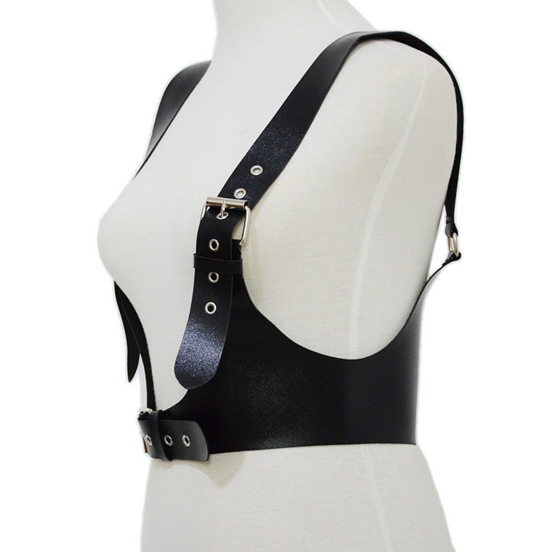 Women Leather Harness Top Harness Belt Harness Body Harness Etsy