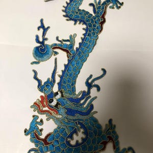 Drachen gestickter Aufnäher, Applikation, Kleidung, Dekoration, Aufnäher, gestickt