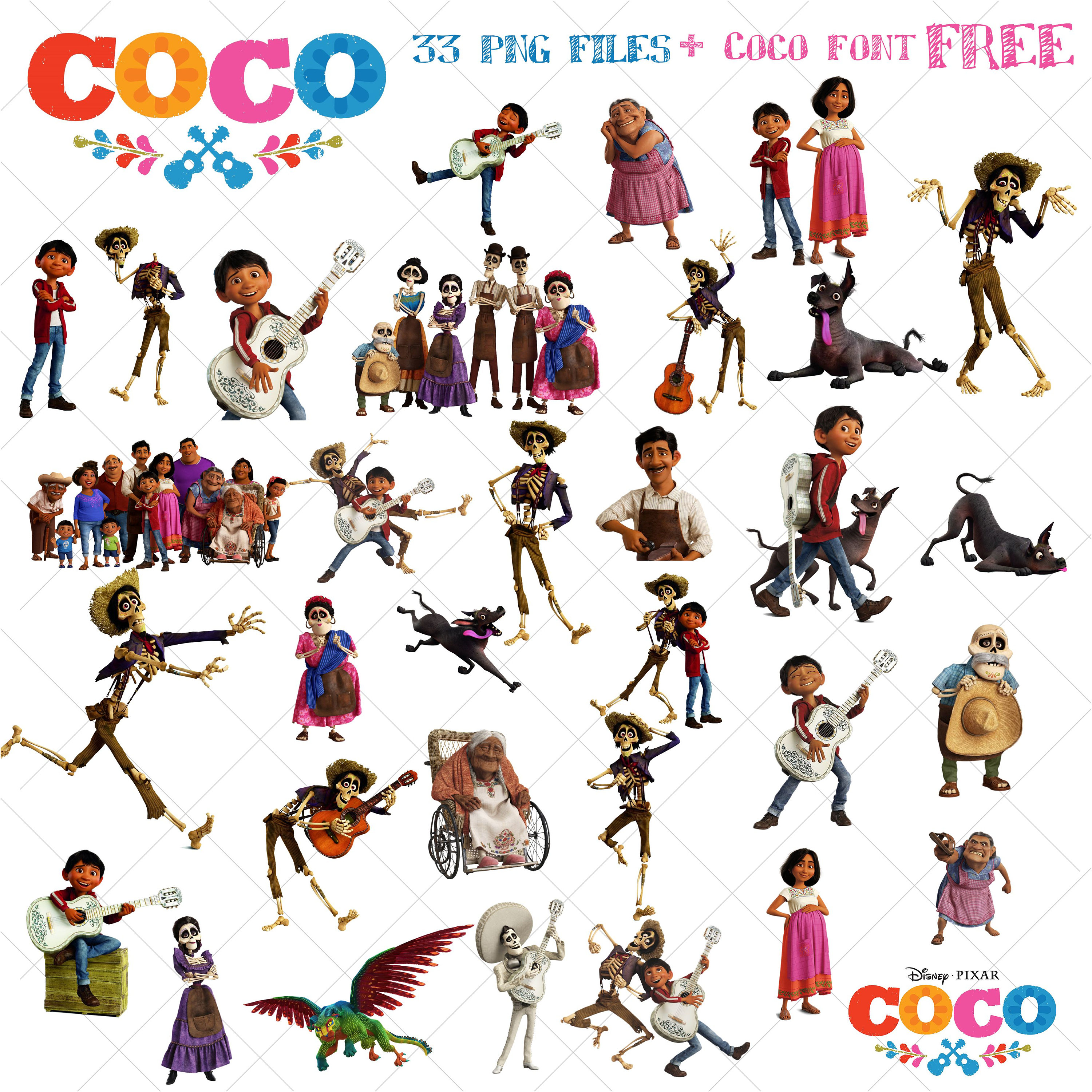 Free Free 344 Disney Coco Svg Free SVG PNG EPS DXF File