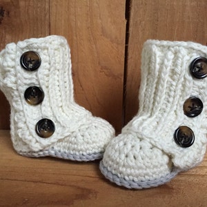 Crochet Wrap Baby Boots