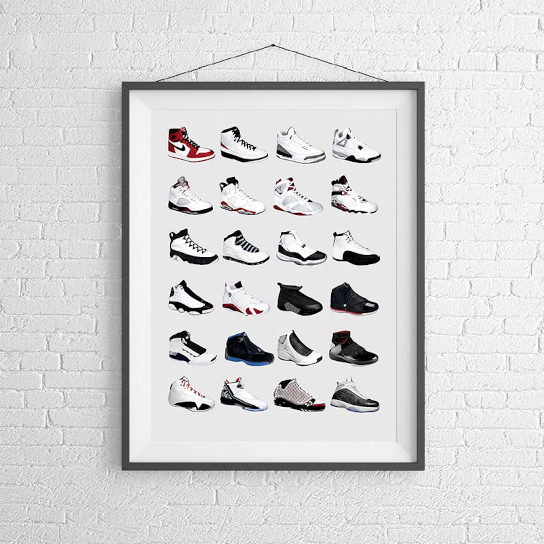 popular insulto embrague Nike Air Jordan Jordan Poster Nike cartel cartel de - Etsy España