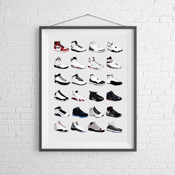 Nike Air Jordan Jordan Poster Nike cartel cartel de Michael Jordan