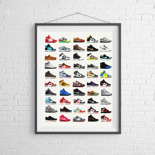 systeem Zonder hoofd Tonen Nike Poster Nike Dunks Shoe Poster Fashion Poster Nike - Etsy