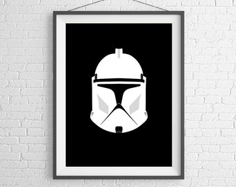 Star Wars - Stormtrooper - Darth Vader - Empire - Art Print - Wall Art