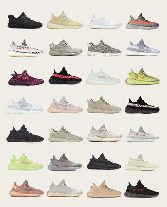 full yeezy collection