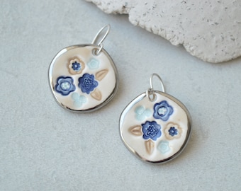 Ceramic earrings No. 7