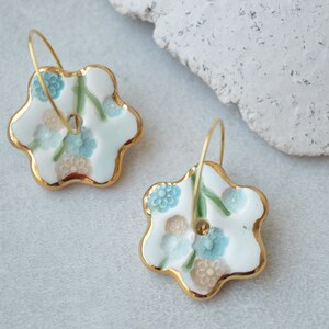 Ceramic earrings No. 13 image 1