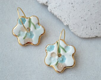 Ceramic earrings No. 13