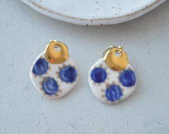 Ceramic earrings No. 17