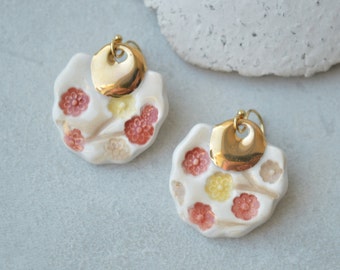 Ceramic earrings No. 6