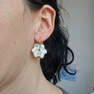 Ceramic earrings No. 13 image 4