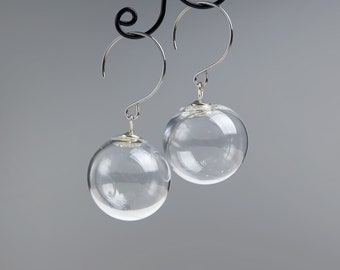 ■VINTAGE HOLLYWOOD■ Clear Bubble Earrings VH2336EA012B il_fullxfull.3421289817_q4zd.jpg