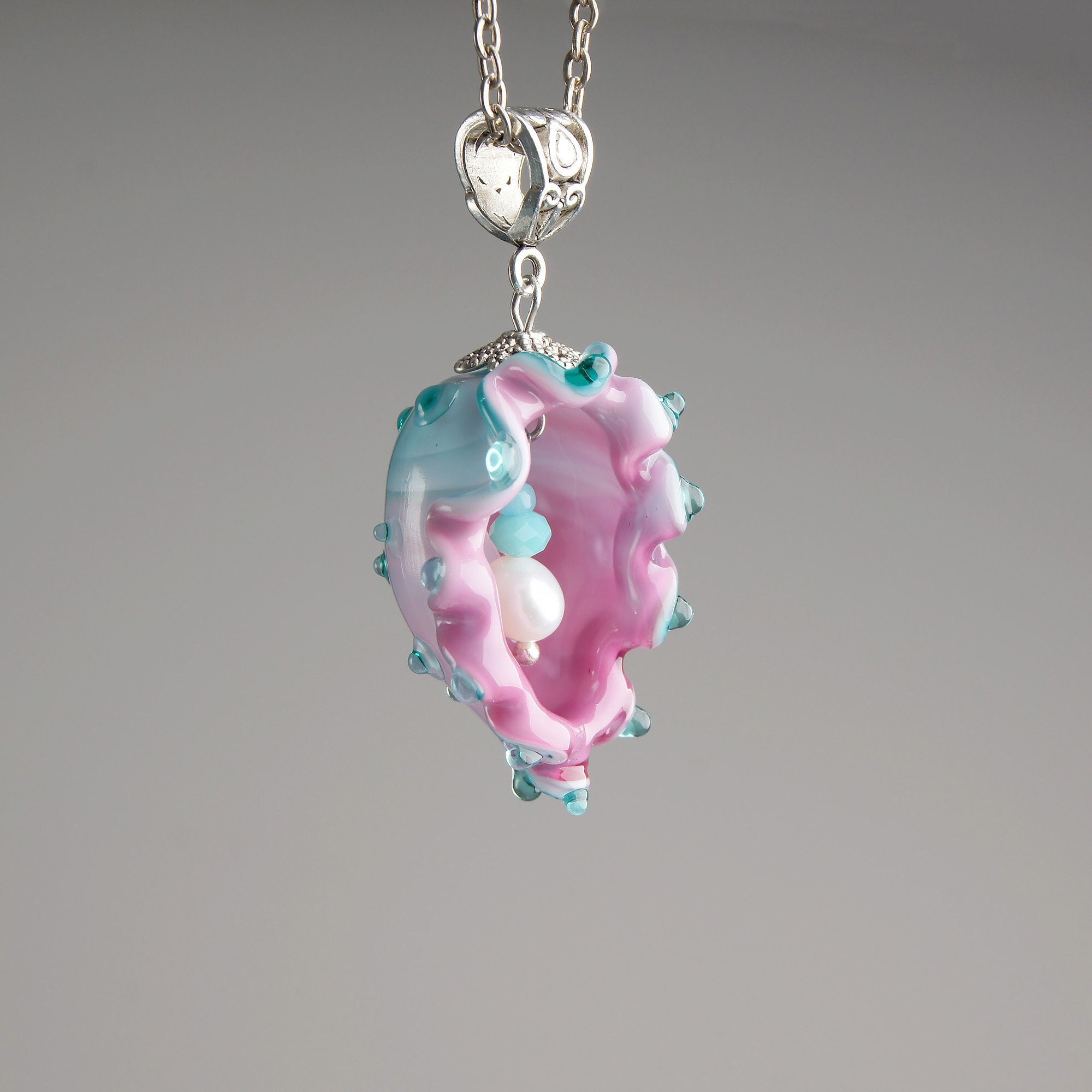 Collar De Caracolas De Mar COLLAR ESTRELLA DE MAR CRISTAL