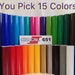 thumbnail image 2 of Oracal 651 Permanent Adhesive Vinyl - 3 Rolls, 5 Feet Each | For Craft Cutters, Sign Making, Decals | USA Made 2 of 9