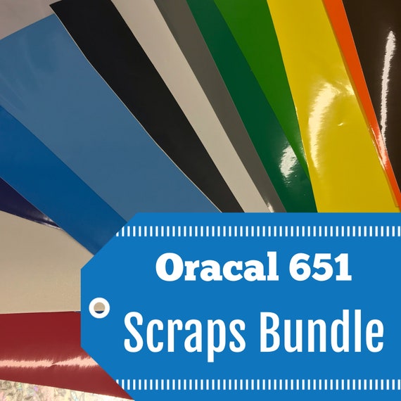 12/" Oracal 651 Adhesive Vinyl ,3 Rolls@ 5/' Ea. Craft hobby//sign maker//cutter