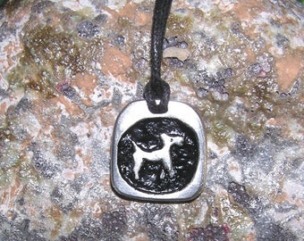 Year of the dog necklace, dog pendant, zodiac dog charm necklace, Chinese zodiac animal necklace, lucky charm necklace, dog birthday Gift