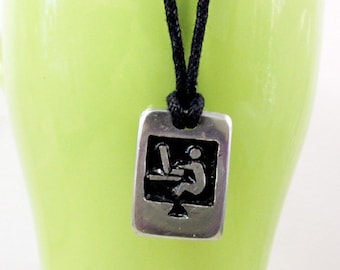 Video Game Player Necklace, Computer Geek Gift, Computer Gaming Jewelry, Gamer Necklace, Computer Gamer Gift, Nerd Jewelry, Cool Gift.