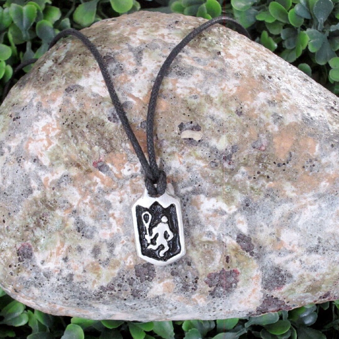 Lacrosse Necklace Lacrosse Sports Lucky Charm Necklace Etsy