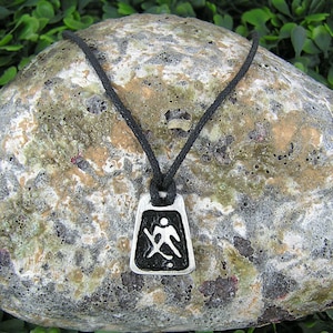 Hockey goalie necklace, hockey goalie pendant, hockey necklace, hockey gift, goalie mom gift, silver goalie pendant, Canada sports necklace
