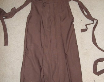 Made To Order Japanese Samurai Hakama With Sewn Pleats Martial Arts